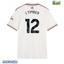 Arsenal Jurrien Timber #12 Tredjedrakt 2025-26 Kortermet